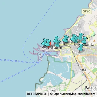 Mappa Via Mancina, 91100 Trapani TP, Italia (1.69417)