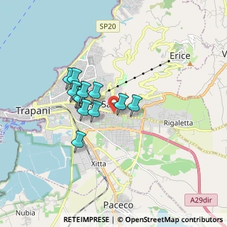 Mappa Via Guglielmo Marconi, 91100 Casa Santa TP (1.46833)