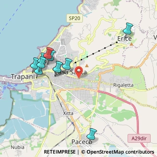 Mappa Via Guglielmo Marconi, 91100 Casa Santa TP (2.37364)