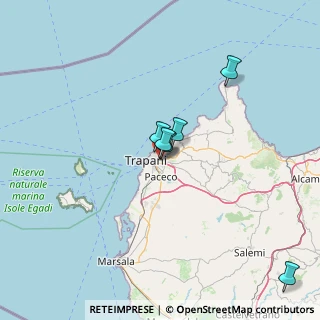Mappa Via Guglielmo Marconi, 91100 Casa Santa TP (37.55545)
