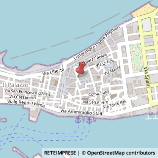 Mappa Via Barone Sieri Pepoli, 11, 91100 Trapani, Trapani (Sicilia)