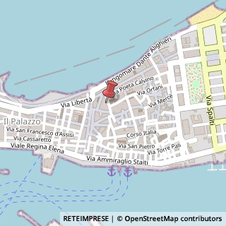 Mappa Via Barone Sieri Pepoli, 30, 91100 Trapani, Trapani (Sicilia)