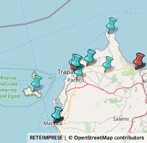 Mappa Via Piazza, 91100 Trapani TP, Italia (18.29889)