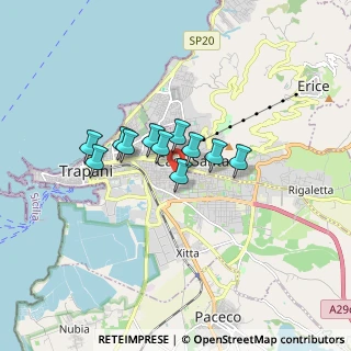 Mappa Via Piazza, 91100 Trapani TP, Italia (1.23182)
