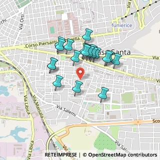 Mappa Via Piazza, 91100 Trapani TP, Italia (0.395)