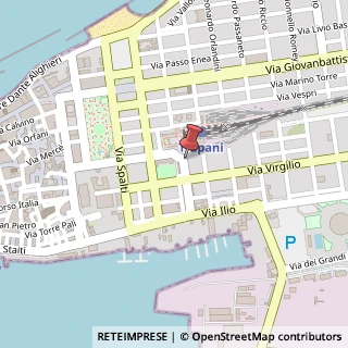 Mappa Piazza Giangiacomo Ciaccio Montalto, 6, 91100 Trapani, Trapani (Sicilia)