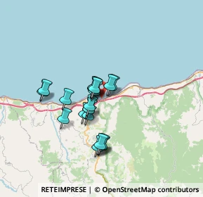 Mappa Lungomare delle Nereidi, 98077 Santo Stefano di Camastra ME, Italia (5.584)