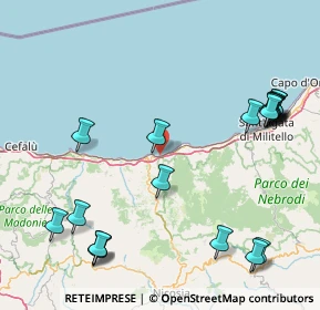 Mappa Lungomare delle Nereidi, 98077 Santo Stefano di Camastra ME, Italia (23.679)