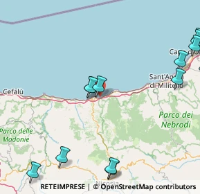 Mappa Lungomare delle Nereidi, 98077 Santo Stefano di Camastra ME, Italia (25.69846)