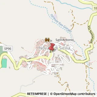 Mappa Via nazionale 161, 98058 Novara di Sicilia, Messina (Sicilia)