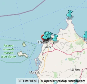 Mappa Via Badiella, 91100 Trapani TP, Italia (19.77333)