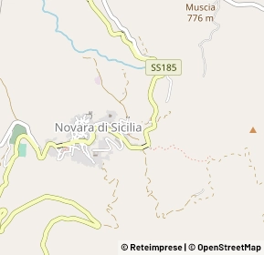 Mappa Via Giuseppe Verdi, 98058 Novara di Sicilia ME, Italia (0.26538)