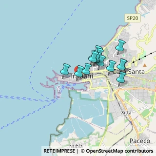Mappa Via Don Matteo, 91100 Trapani TP, Italia (1.53786)