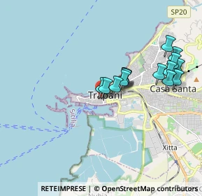 Mappa Via Mercè, 91100 Trapani TP, Italia (1.89533)