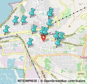 Mappa Via Tenente Alberti, 91100 Trapani TP, Italia (0.97929)