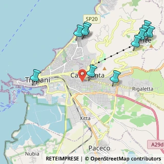 Mappa Viale della Regione Siciliana, 91100 Trapani TP, Italia (3.02909)