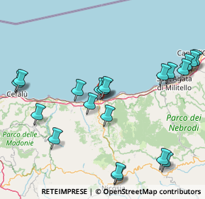 Mappa Via Marina, 98077 Santo Stefano di Camastra ME, Italia (20.978)