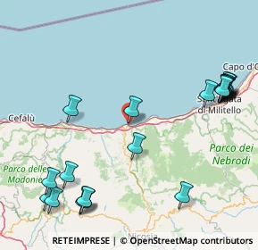 Mappa Via Marina, 98077 Santo Stefano di Camastra ME, Italia (23.98)