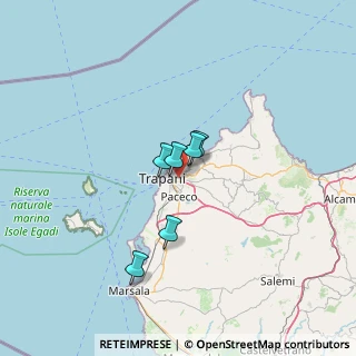 Mappa Erice, 91100 Trapani TP, Italia (21.55571)