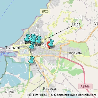 Mappa Erice, 91100 Trapani TP, Italia (1.75364)