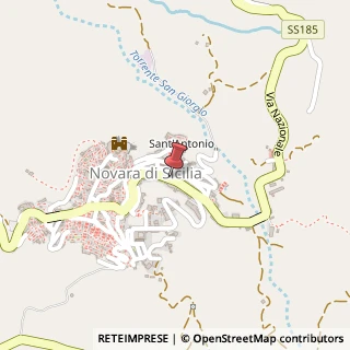 Mappa Via Corso Nazionale, 234, 98058 Novara di Sicilia, Messina (Sicilia)