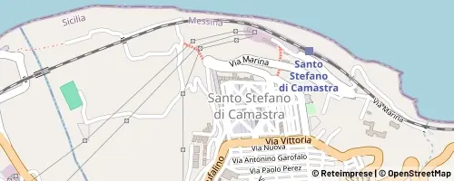 Mappa Santo Stefano di Camastra