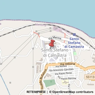 Mappa Via Nullo, 11, 98077 Santo Stefano di Camastra, Messina (Sicilia)