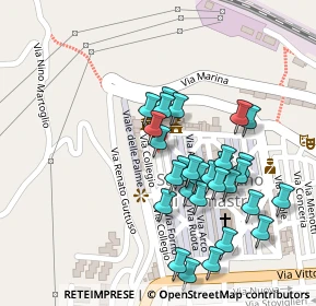 Mappa Via Palazzo, 98077 Santo Stefano di Camastra ME, Italia (0.11034)