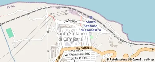Mappa Santo Stefano di Camastra
