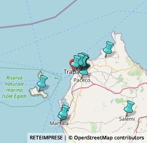 Mappa Via Todaro, 91100 Trapani TP, Italia (11.58667)