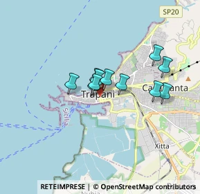 Mappa Via Marinella, 91100 Trapani TP, Italia (1.31909)