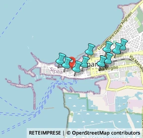 Mappa Via della Cuba, 91100 Trapani TP, Italia (0.77364)