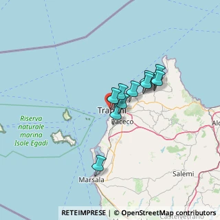Mappa Via della Cuba, 91100 Trapani TP, Italia (10.68364)