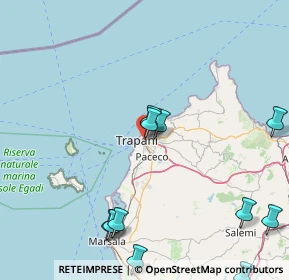 Mappa Via Federico De Roberto, 91100 Trapani TP, Italia (26.70643)