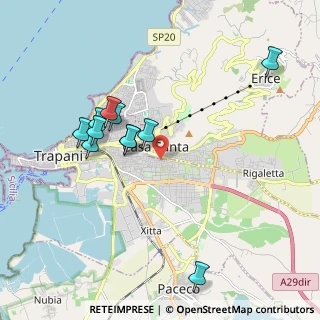 Mappa Via Cicerone, 91100 Trapani TP, Italia (2.12818)