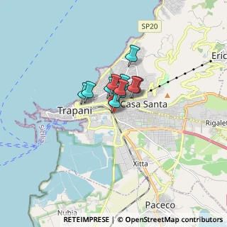 Mappa GIACALONE TIZIANA, 91100 Trapani TP, Italia (0.89455)