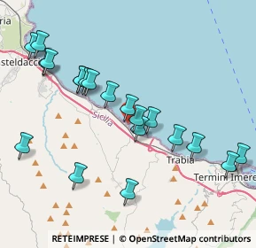 Mappa Sicilia, 90019 Trabia PA, Italia (4.657)