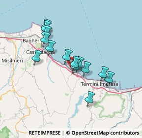 Mappa Sicilia, 90019 Trabia PA, Italia (6.56)