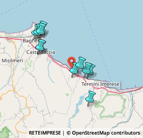 Mappa Sicilia, 90019 Trabia PA, Italia (7.71455)