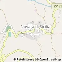 Hartă Novara di Sicilia