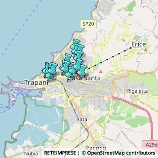 Mappa Via Tenente Alberti, 91016 Casa Santa TP, Italia (1.21063)