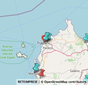 Mappa Via Vito Sorba, 91100 Trapani TP, Italia (26.91364)