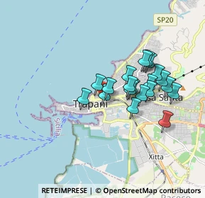 Mappa Via Vito Sorba, 91100 Trapani TP, Italia (1.6095)