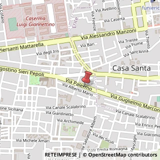 Mappa Via Palermo, 82, 91100 Trapani, Trapani (Sicilia)