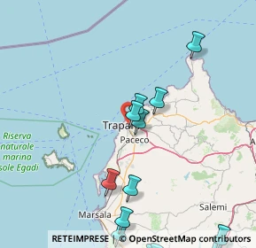 Mappa Via Capitano Verri, 91100 Trapani TP, Italia (26.308)