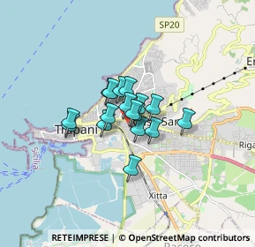 Mappa Via Capitano Verri, 91100 Trapani TP, Italia (0.97706)