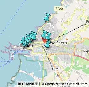 Mappa Via Capitano Verri, 91100 Trapani TP, Italia (1.45846)