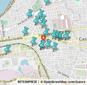 Mappa Via Capitano Verri, 91100 Trapani TP, Italia (0.4355)