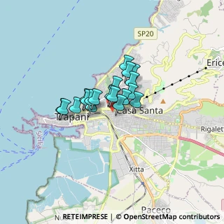 Mappa Via Cap. Verri, 91100 Trapani TP, Italia (1.06947)