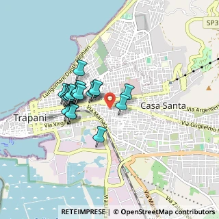 Mappa Via Cap. Verri, 91100 Trapani TP, Italia (0.783)